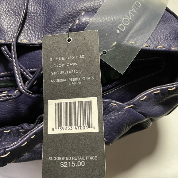 NWT DONALD PLINER CASIS FRESCO Pebble Grain Nappa. Soft leather - Picture 9 of 12